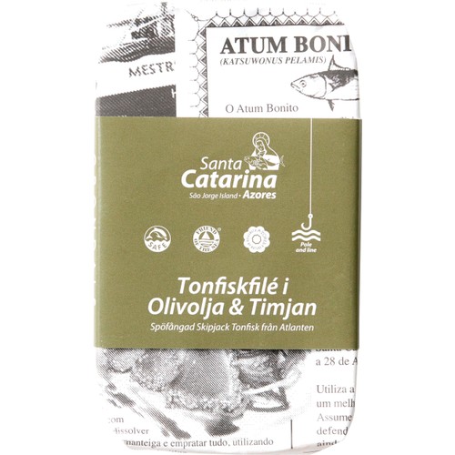 Tonfisk I Olivolja Med Timjan 120g Santa Catarina