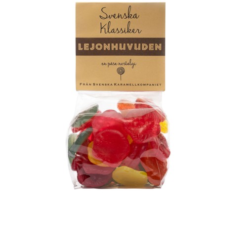 Godis Lejonhuvuden 200g Svenska Karamellkompaniet