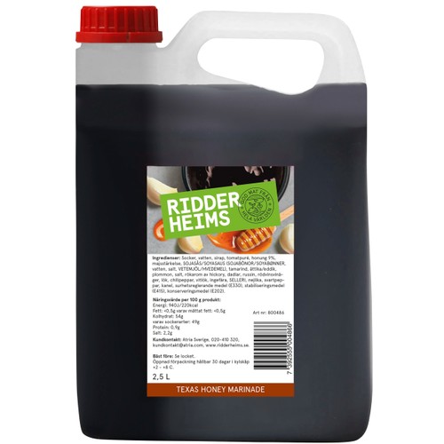 Marinade Texas Honey 2,5l Ridderheims