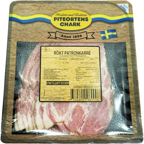 Patronkarré Rökt 110g Piteortens Chark