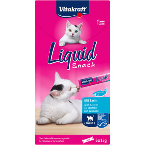 Kattgodis Liquid Snack Omega 3 6-p 90g Vitakraft