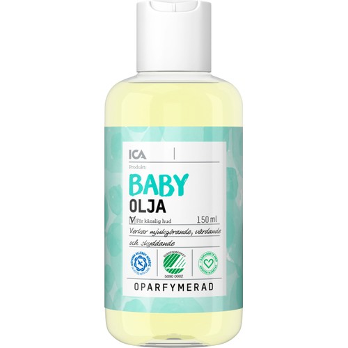 Baby Olja 150ml ICA hjärtat