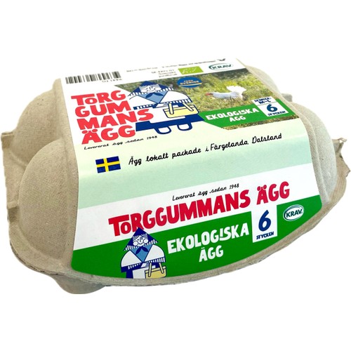 Ägg 6-pack Eko Torggummans Ägg
